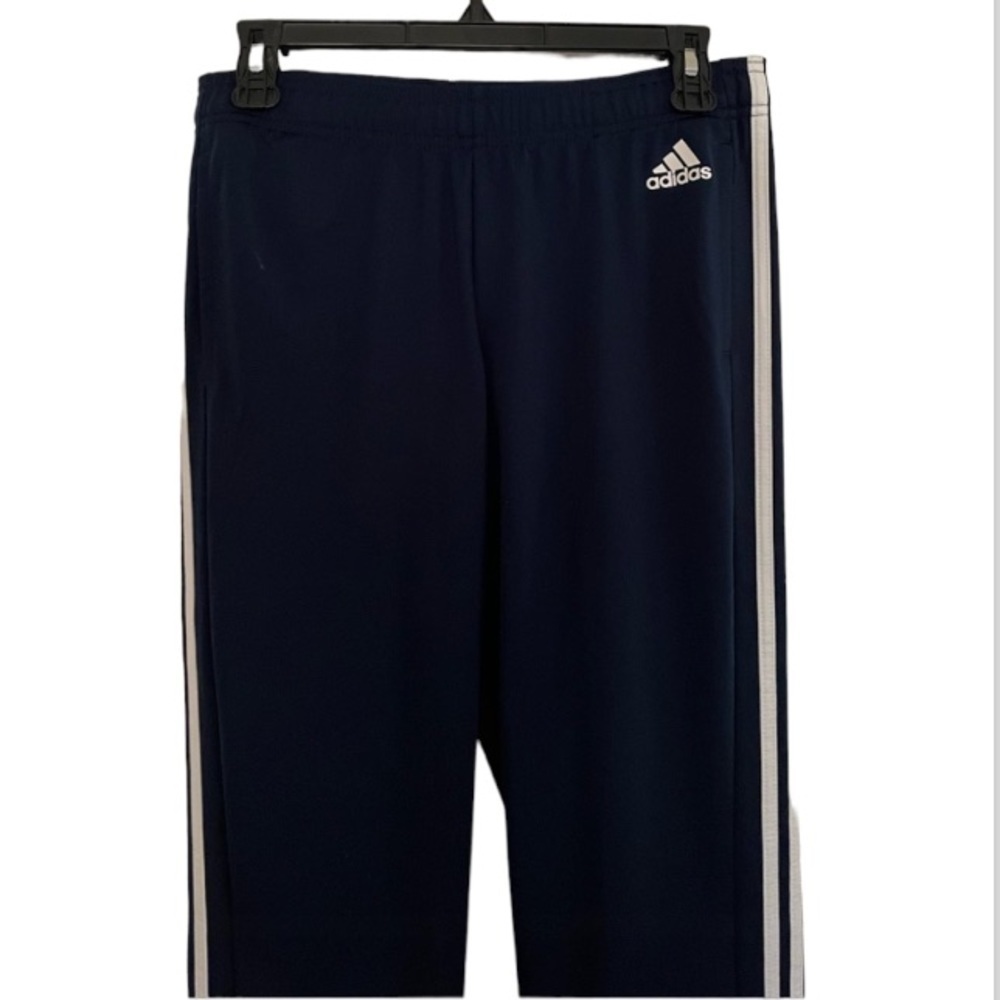 Adidas Joggers Size Medium Navy Blue - Picture 3 of 7